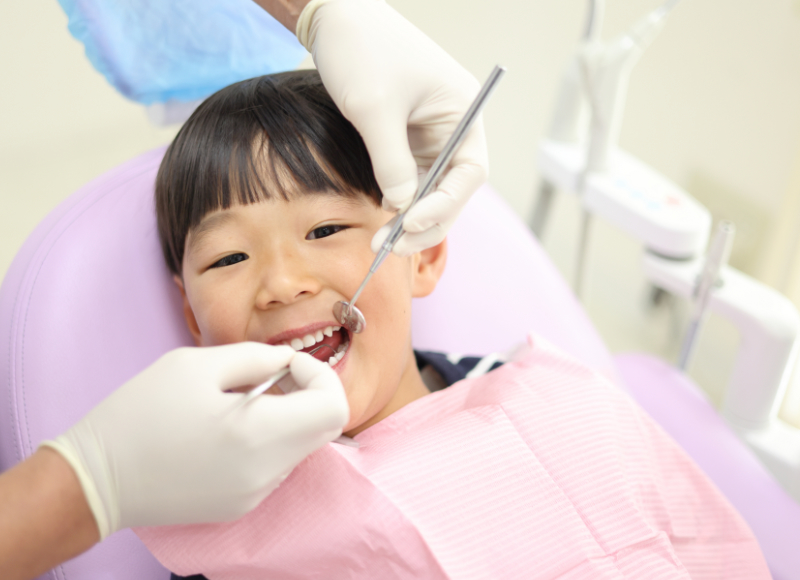 お子様の将来を見据えた口腔ケア